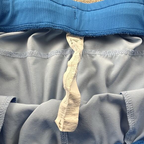 Fabletics Shorts Adult Size Large Blue Active Athleisure Casual Training Men's - Picture 10 of 12